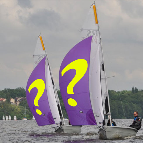 Werbung auf Segeln